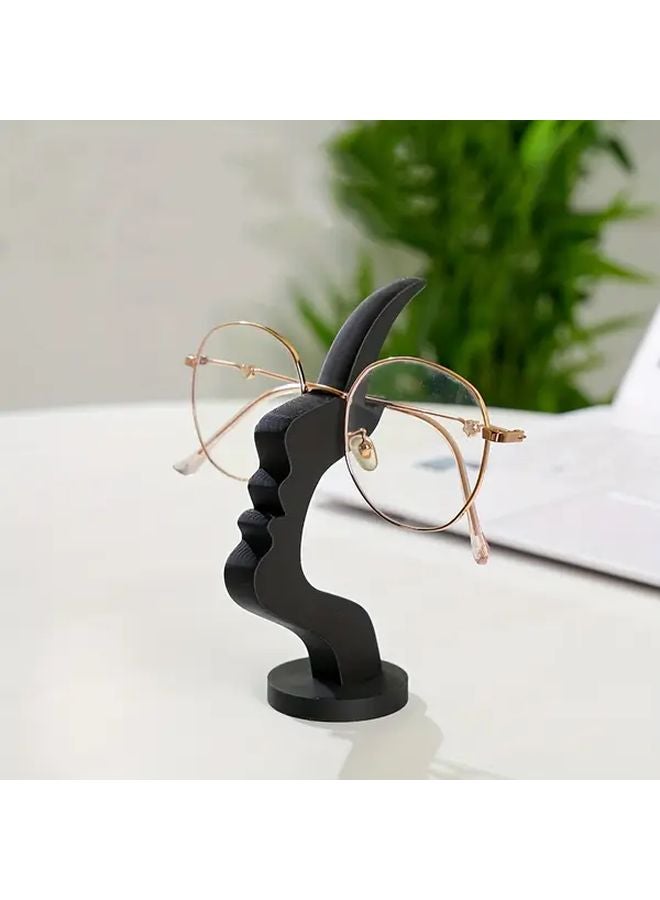 White Curved Glasses Display Stand Non Slip Base Eyeglass Frame Holder - Image 5